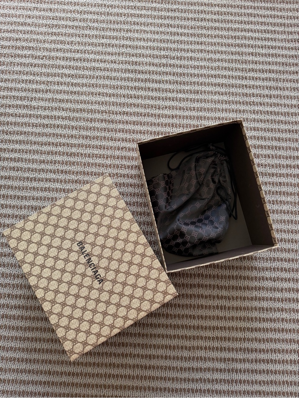 Balenciaga x Gucci Collab Box and Dust Bag